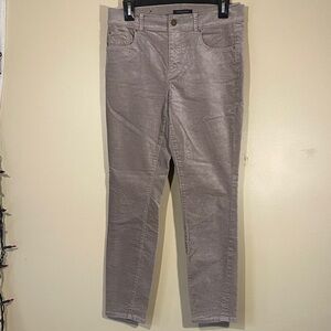 Ann Taylor 6P petite cotton brown Pants  pockets